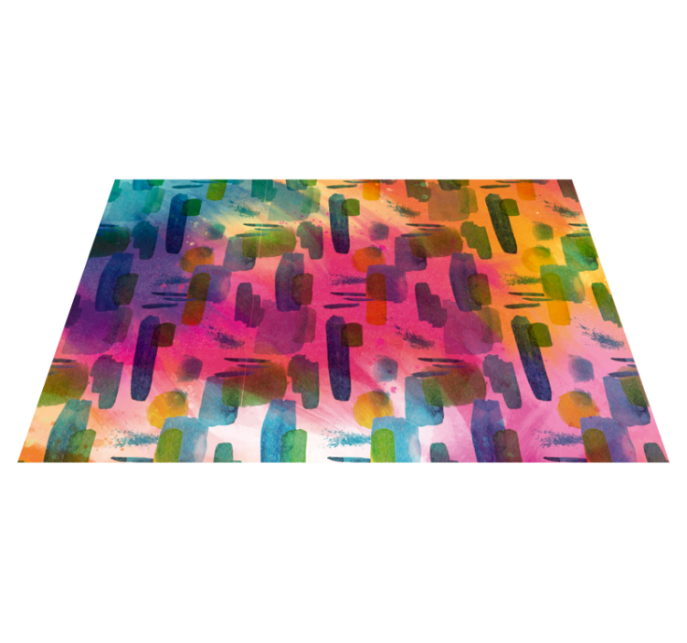 Abstract modern mosaic mosaic floor tiles - TenStickers