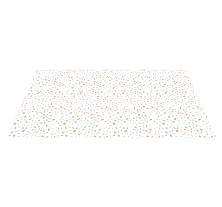 Terrazo candy tile carpet - TenStickers