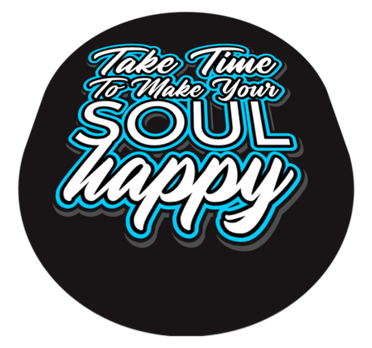 Do what makes your soul happy custom rug - TenStickers