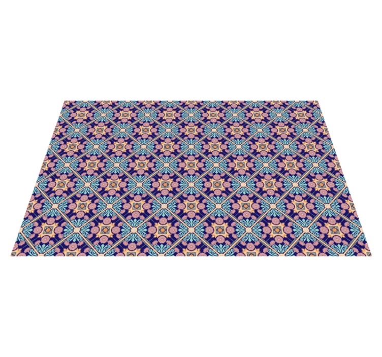 Mediterranean style tiles  tile carpet - TenStickers