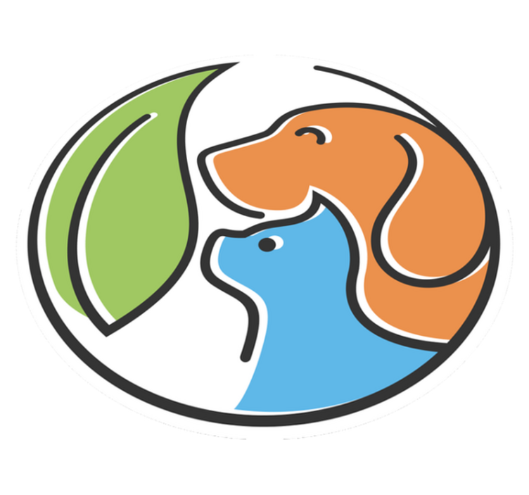 Conceptual creature visages animal vinyl rug - TenStickers