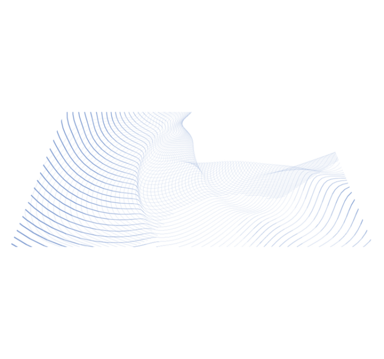 Fluid Wave Pattern modern vinyl rug - TenStickers