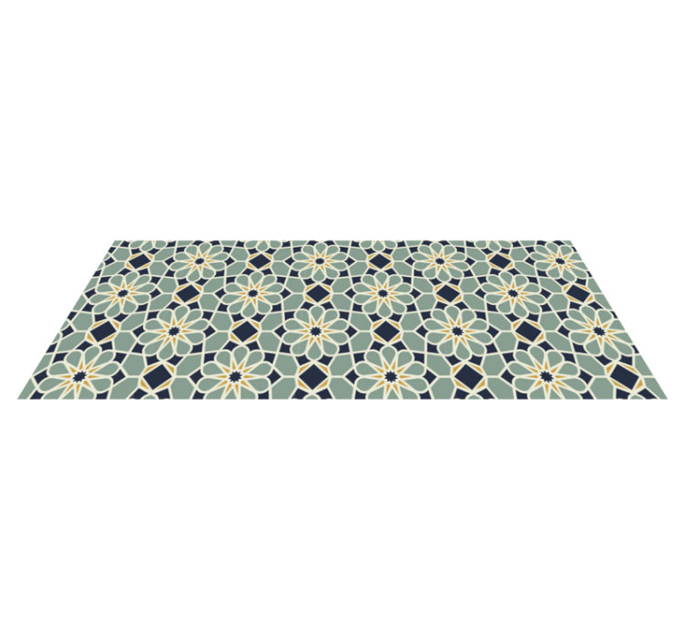 Stars with different shapes living room rug - TenStickers