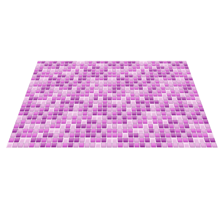 Purple shades tile kitchen floor tiles - TenStickers