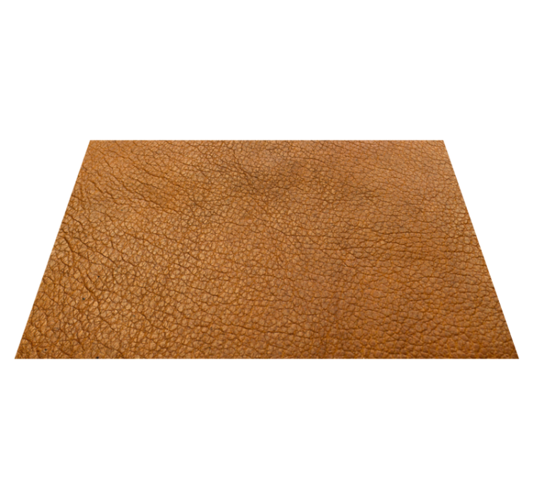 Leather-Like Surface textured vinyl rug - TenStickers