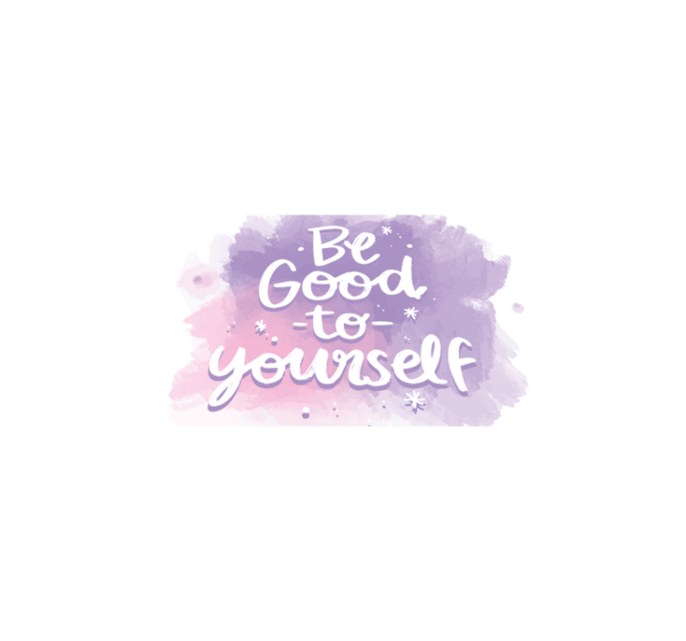 Be Good Yourself custom rug - TenStickers