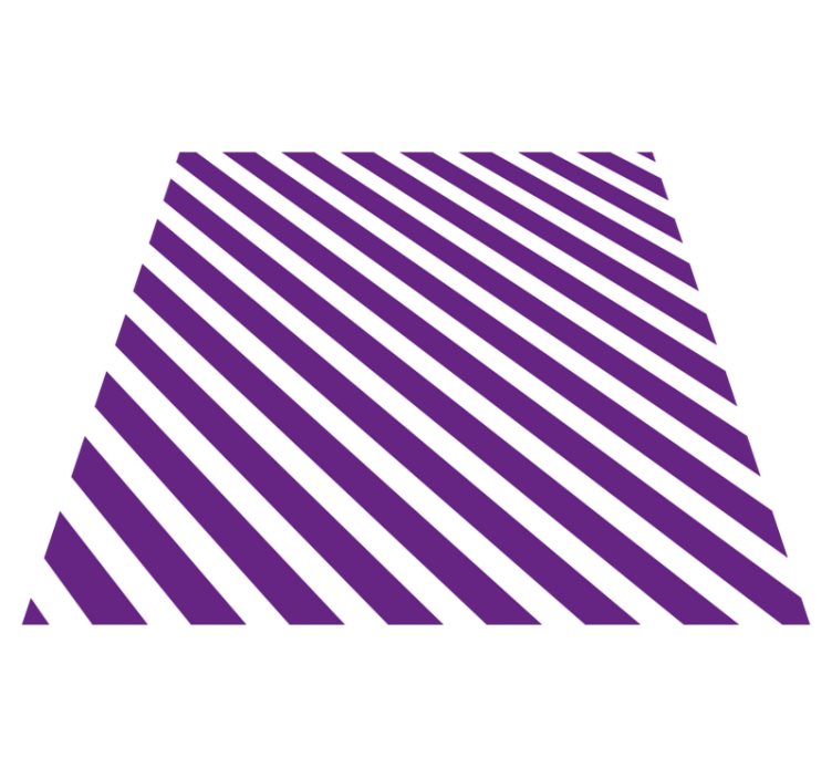 Purple striped vinyl rug striped vinyl rug - TenStickers