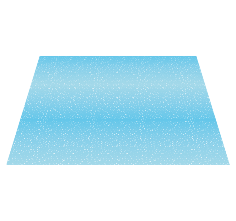 Blue shimmer layer blue vinyl rug - TenStickers