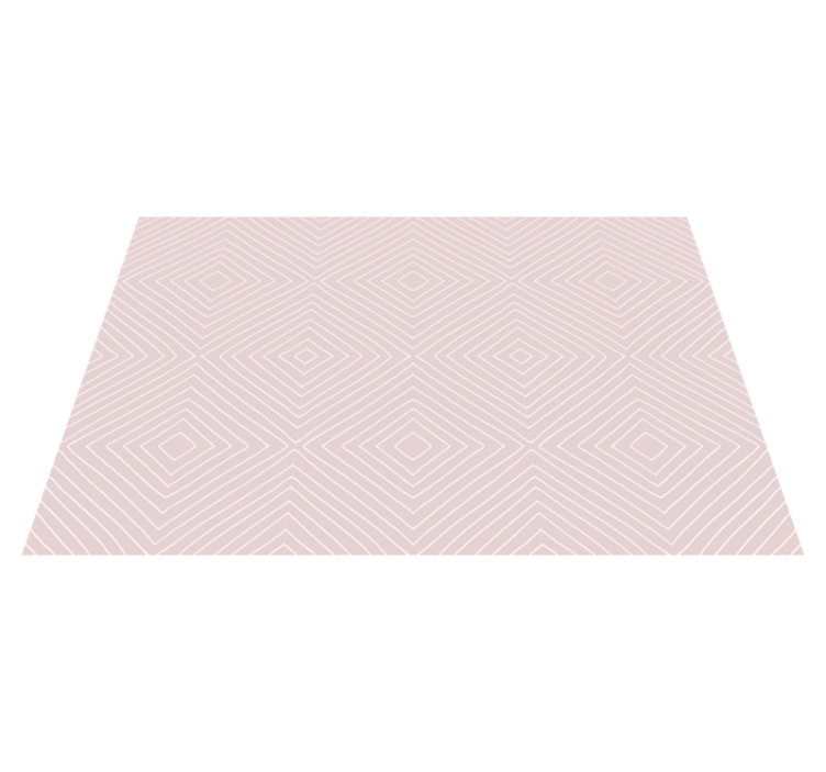 Diagonal Diamonds geometric rug - TenStickers