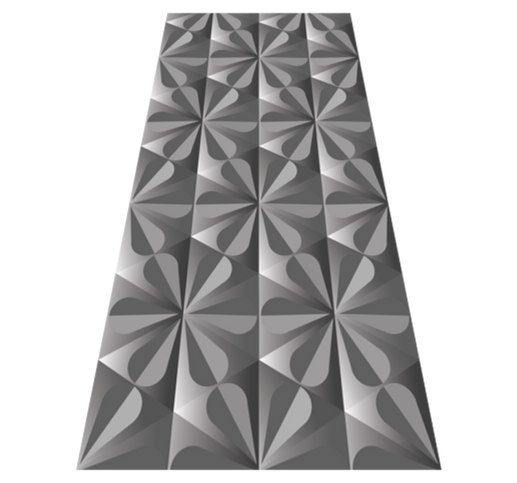 Geometric Symmetry geometric rug - TenStickers