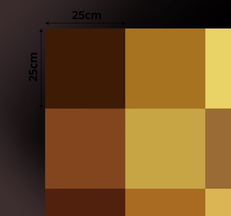 Blue shade  geometric rugs - TenStickers