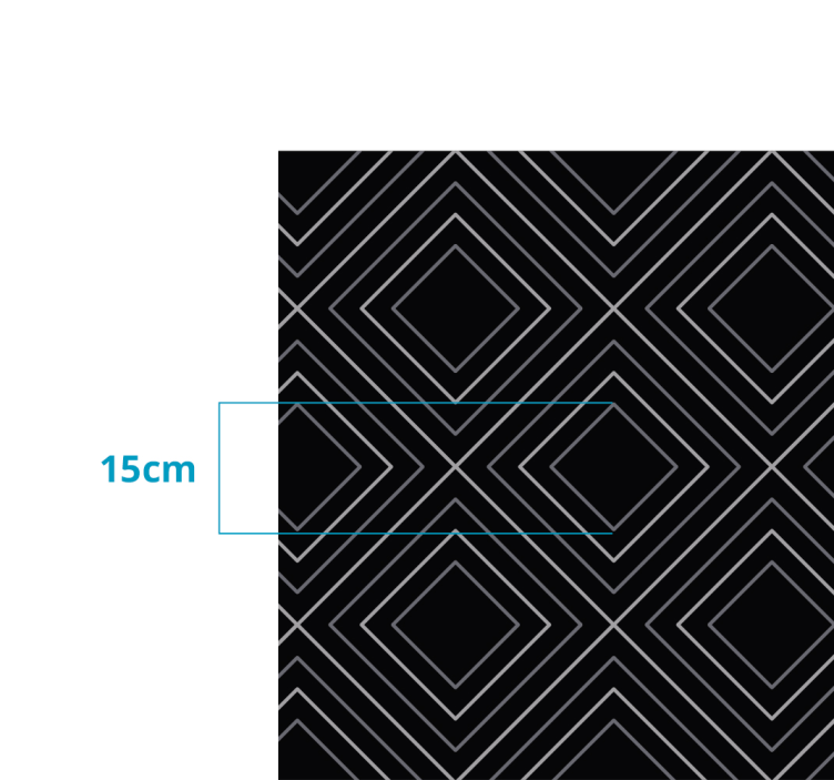 Geometric elegant lines geometric rugs - TenStickers