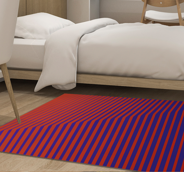 Abstract Gradient modern rug - TenStickers