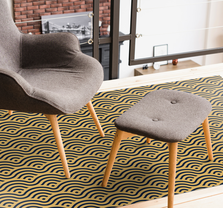 Chinese area rug vintage rug - TenStickers