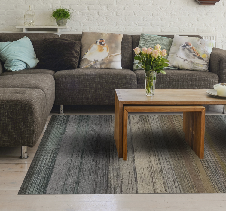 Colorful resistent  modern rug - TenStickers