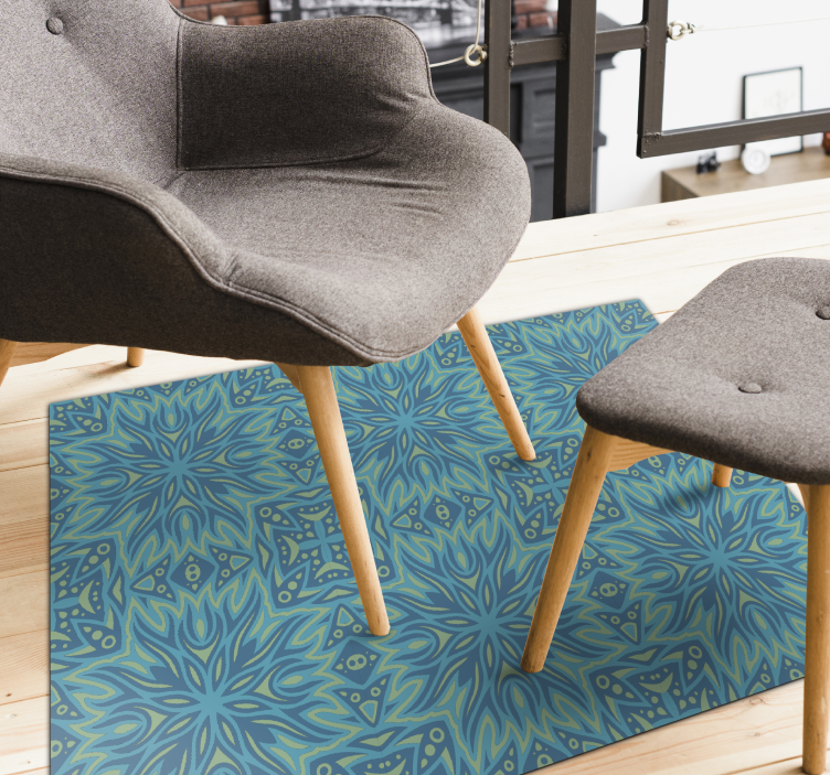 Ethnic pattern vinyl carpet - TenStickers
