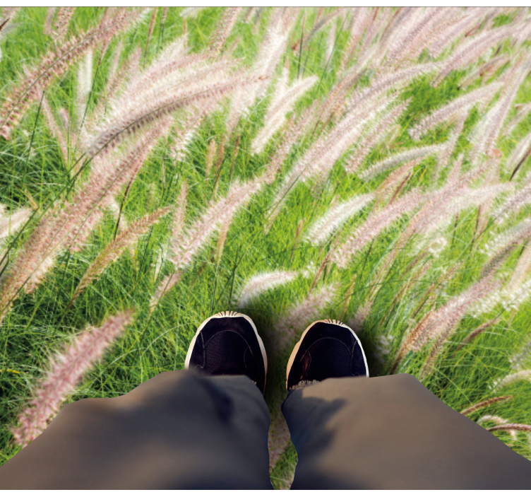 grassland entrance hall tiles - TenStickers