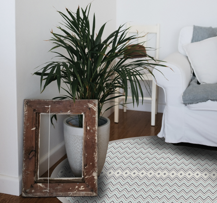 Original nordic shapes nordic rug - TenStickers