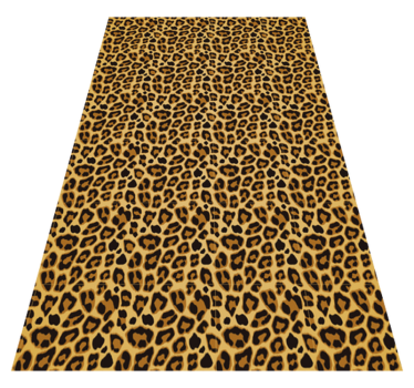 Leopard skin animal print vinyl carpet - TenStickers