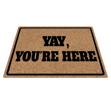 Yay youre here bespoke rugs - TenStickers