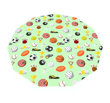 Kid exercise kids carpet - TenStickers