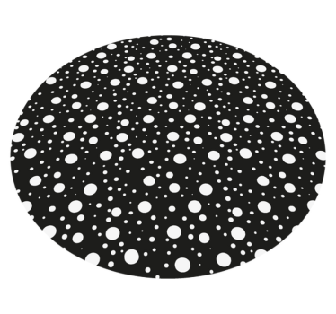 style kids with small and big dots nordic style rugs - TenStickers