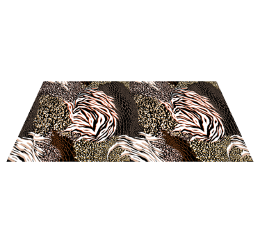 mix animal print  animal print carpet - TenStickers