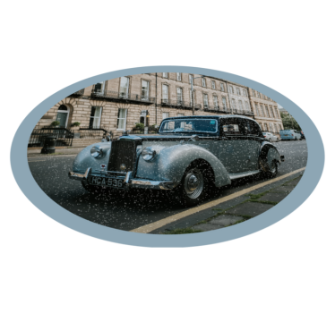 Classic Rolls-Royce retro rug - TenStickers