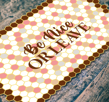 Be nice or leave  bespoke rugs - TenStickers