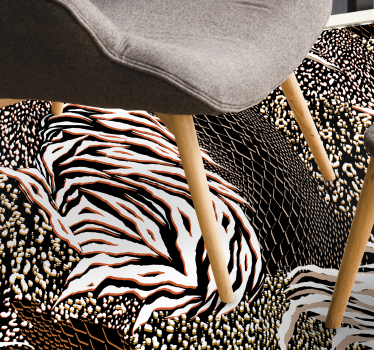 mix animal print  animal print carpet - TenStickers