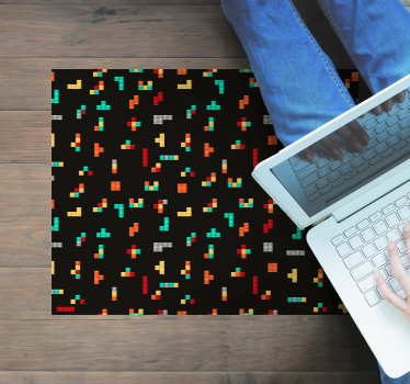 Retro Tetris retro rug - TenStickers