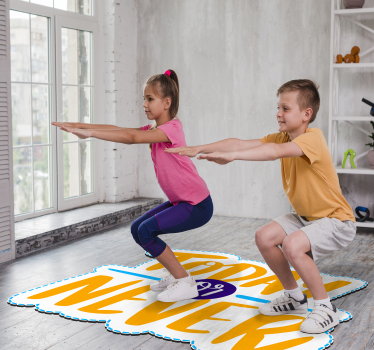 Today or Never game vinyl rug - TenStickers