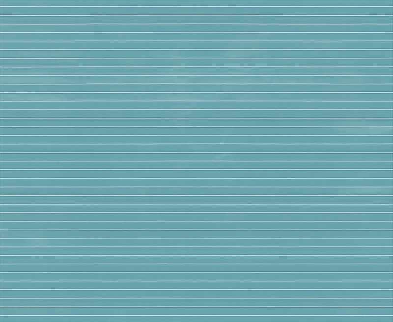 Horizontal stripes design blue vinyl rug - TenStickers