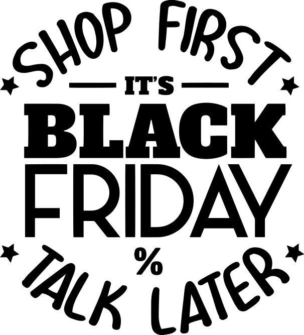 Black friday vinyl rug shop first, talk later - TenStickers