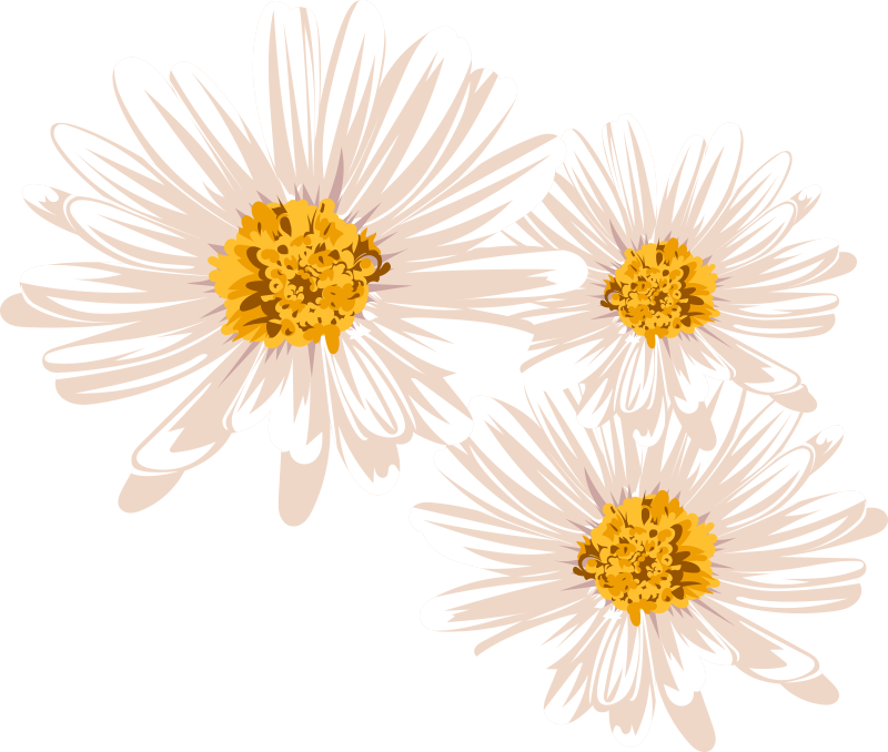 Floral vinyl rug charming floral arrangement - TenStickers