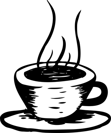 Coffe with milk kitchen vinyl rug - TenStickers