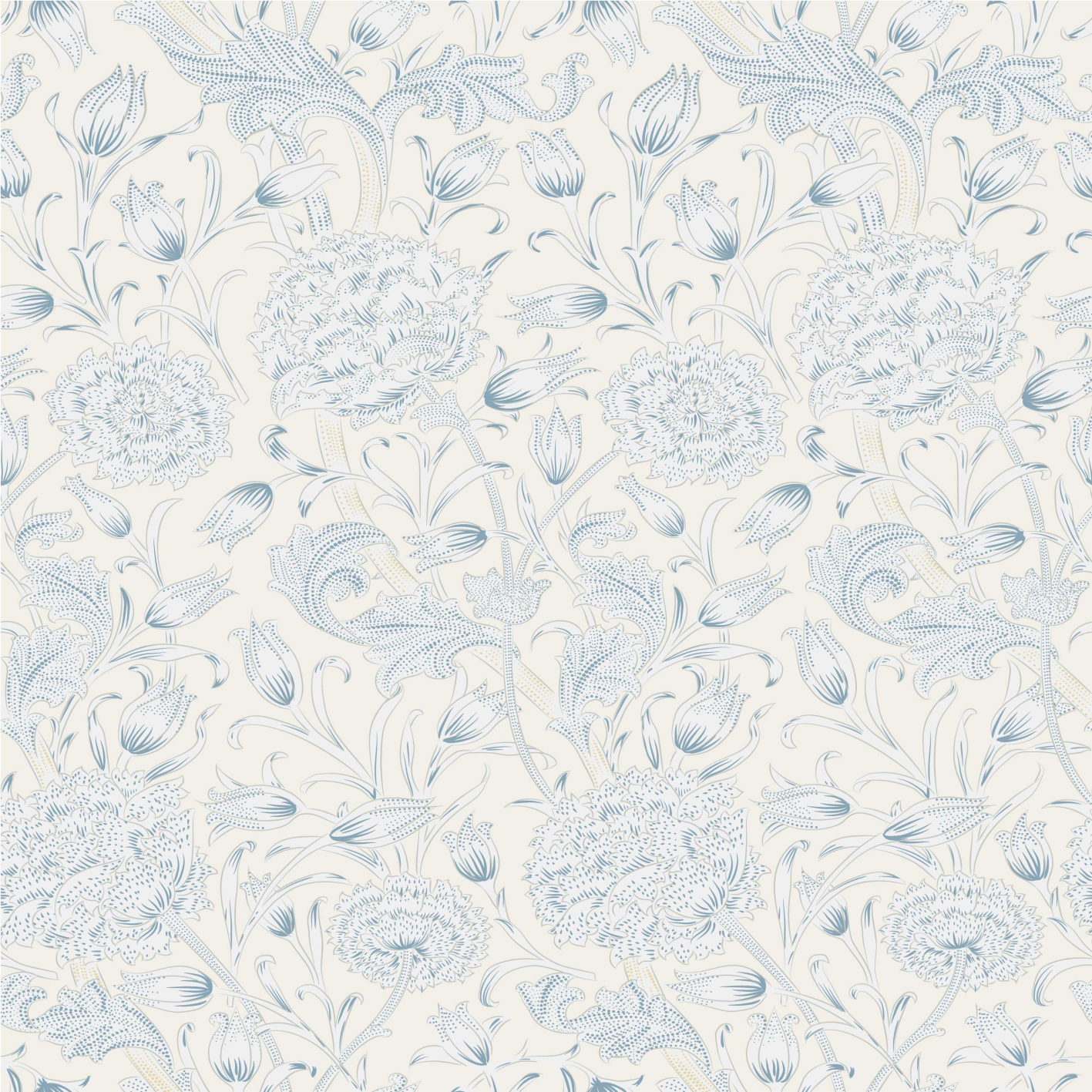 Flower rug floral pattern for wardrobe - TenStickers