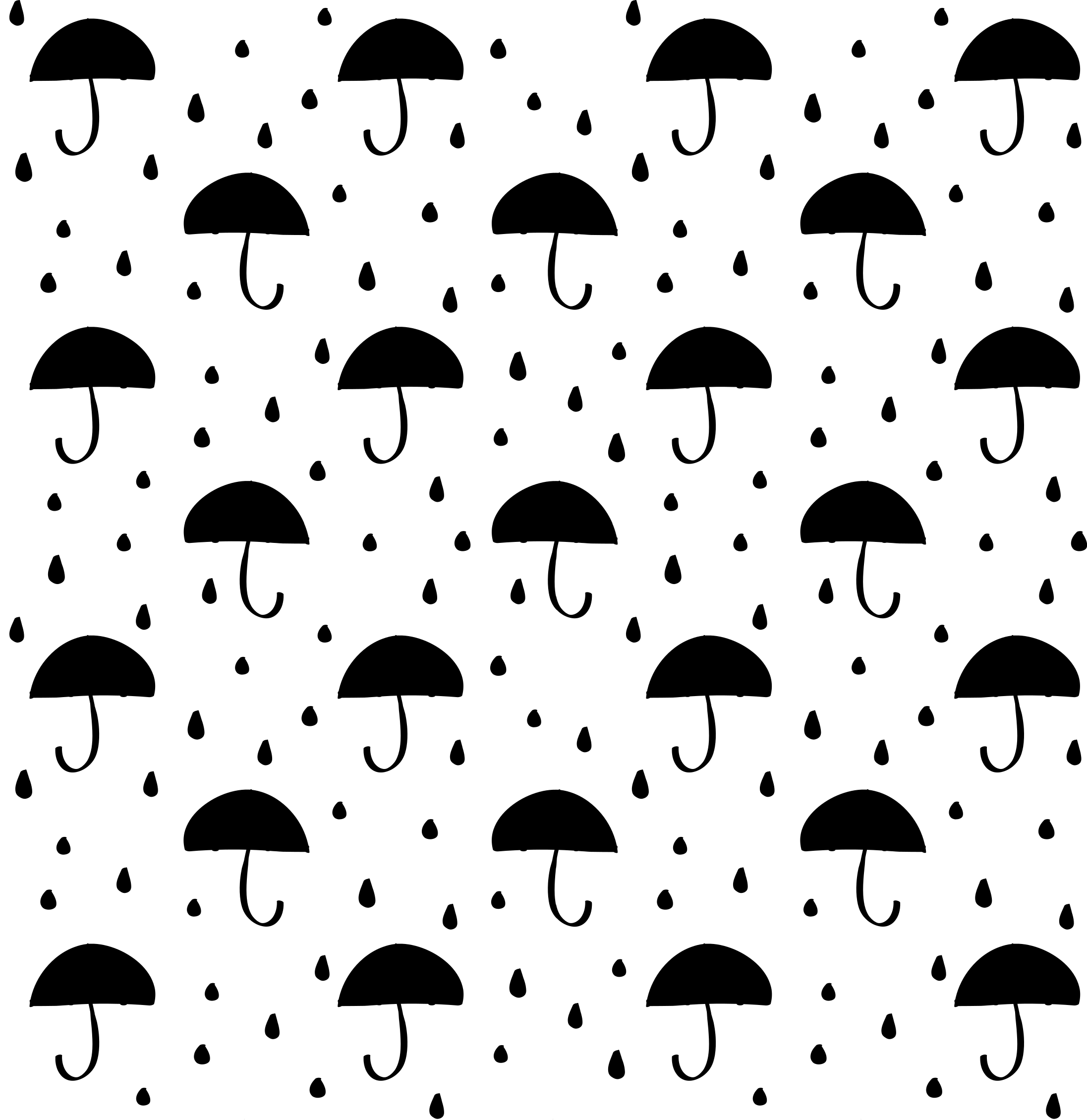 Geometric vinyl rug in raindrop confetti design - TenStickers