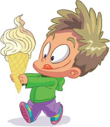 Kids vinyl rug boy with trumpet - TenStickers