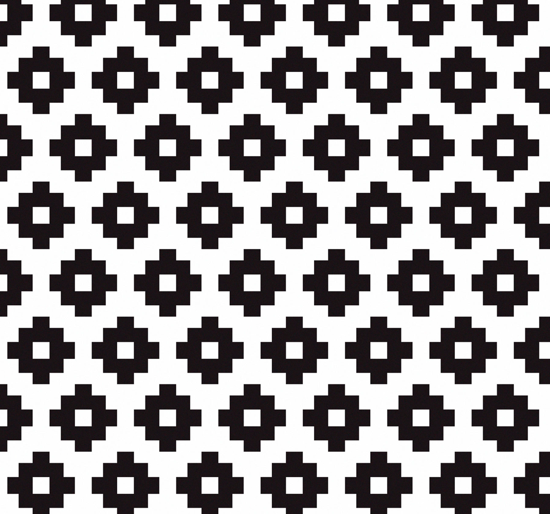 Bathroom vinyl rug modern style wallpaper - TenStickers