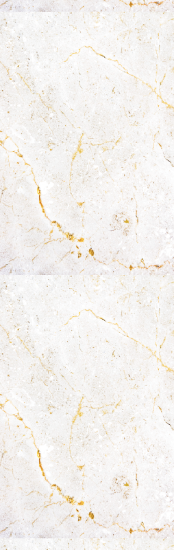 Gray and gold marble bathroom vinyl rug - TenStickers