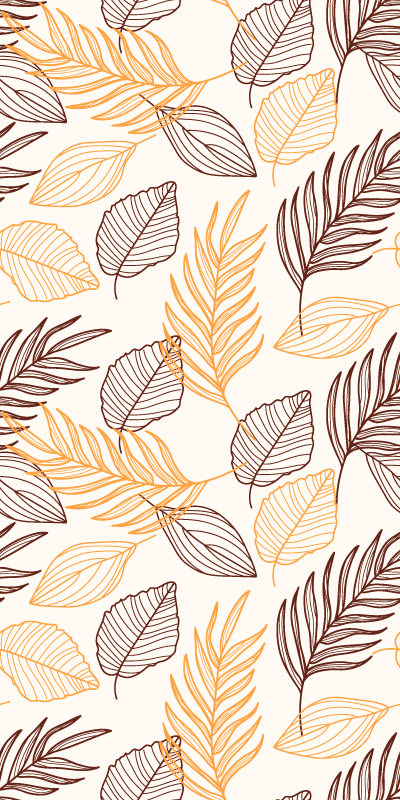 Bathroom vinyl rug in golden cereal design - TenStickers