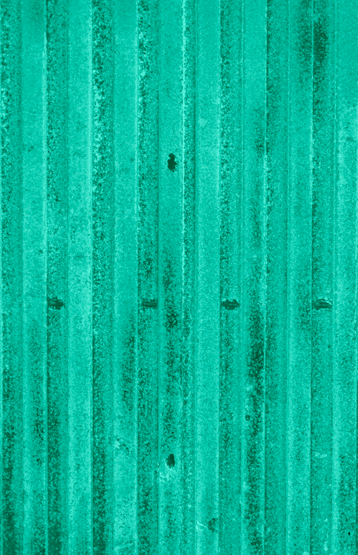 Kitchen vinyl rug in mint aged metallic texture - TenStickers