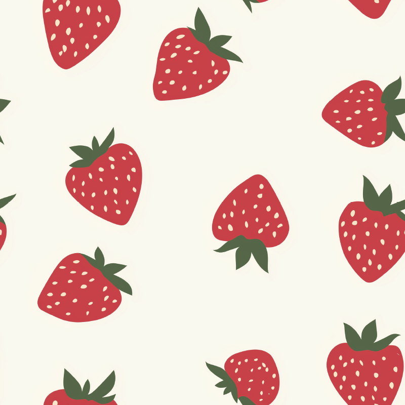 Kitchen vinyl rug with cherry fruit design - TenStickers