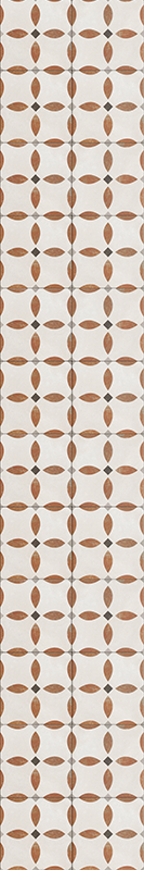 Kitchen vinyl rug with roman-style tiles design - TenStickers