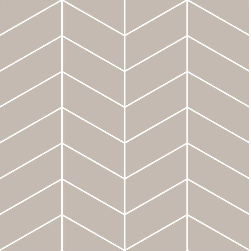 Scandinavian style beige and white kitchen vinyl rug - TenStickers