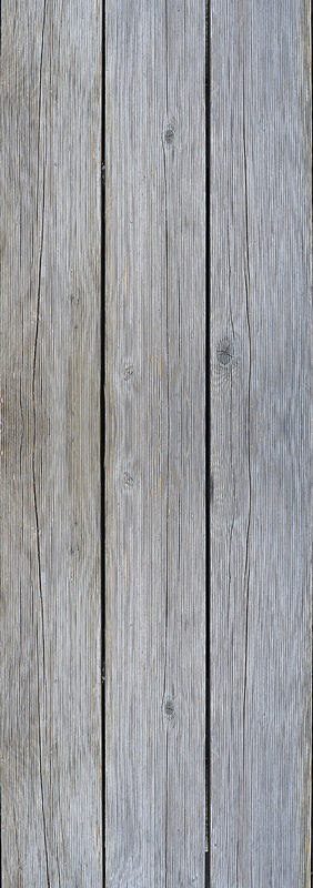 Bedroom vinyl rug nordic gray reclaimed wood - TenStickers