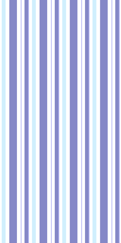 Bedroom vinyl rug with thin vertical blue stripes - TenStickers