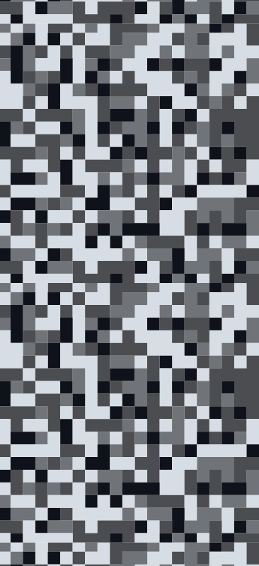 Bedroom vinyl rug in grey shaded squares design - TenStickers