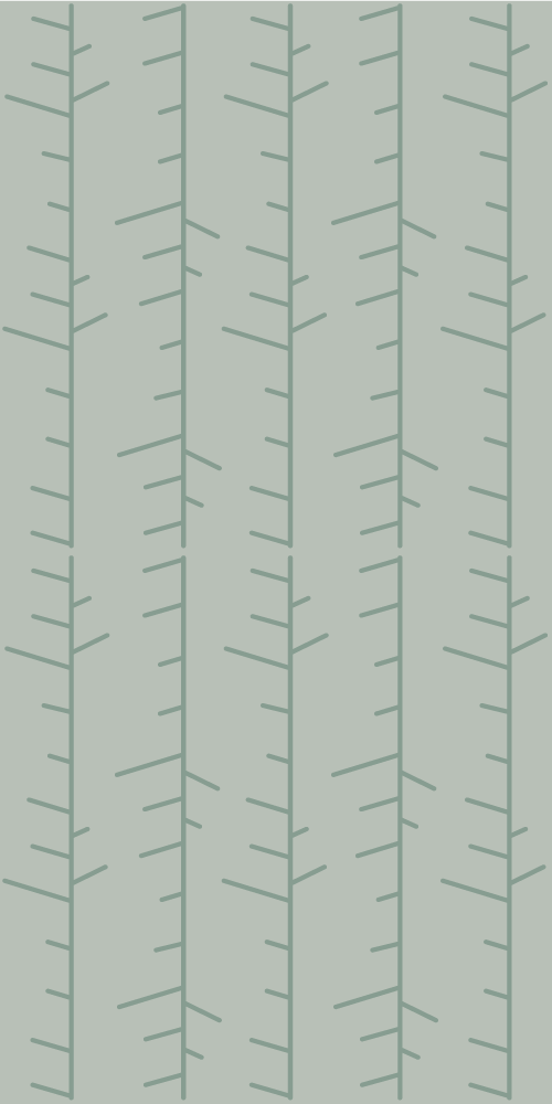 Scandinavian vinyl rug in mint green stripe design - TenStickers
